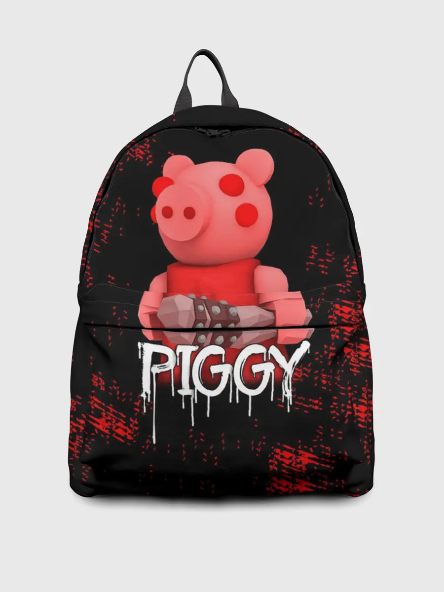 Рюкзак джинсовый / ROBLOX PIGGY - СВИНКА ПИГГИ