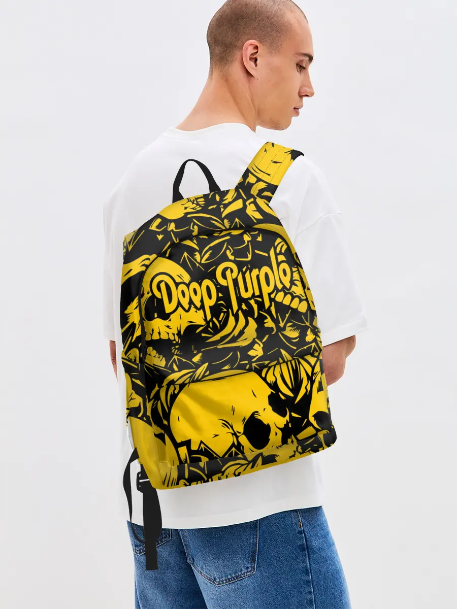 Рюкзак джинсовый / Deep Purple