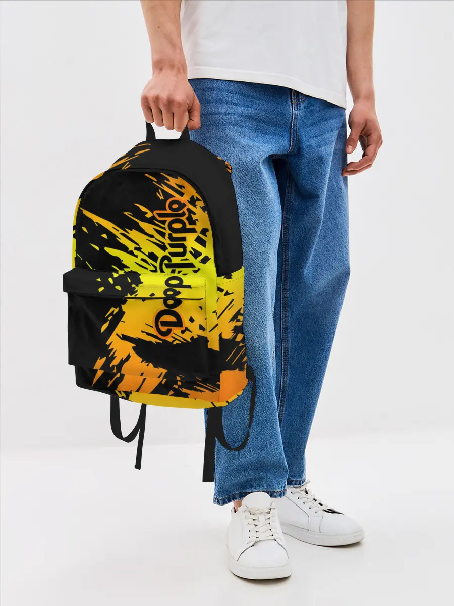 Рюкзак джинсовый / Deep Purple