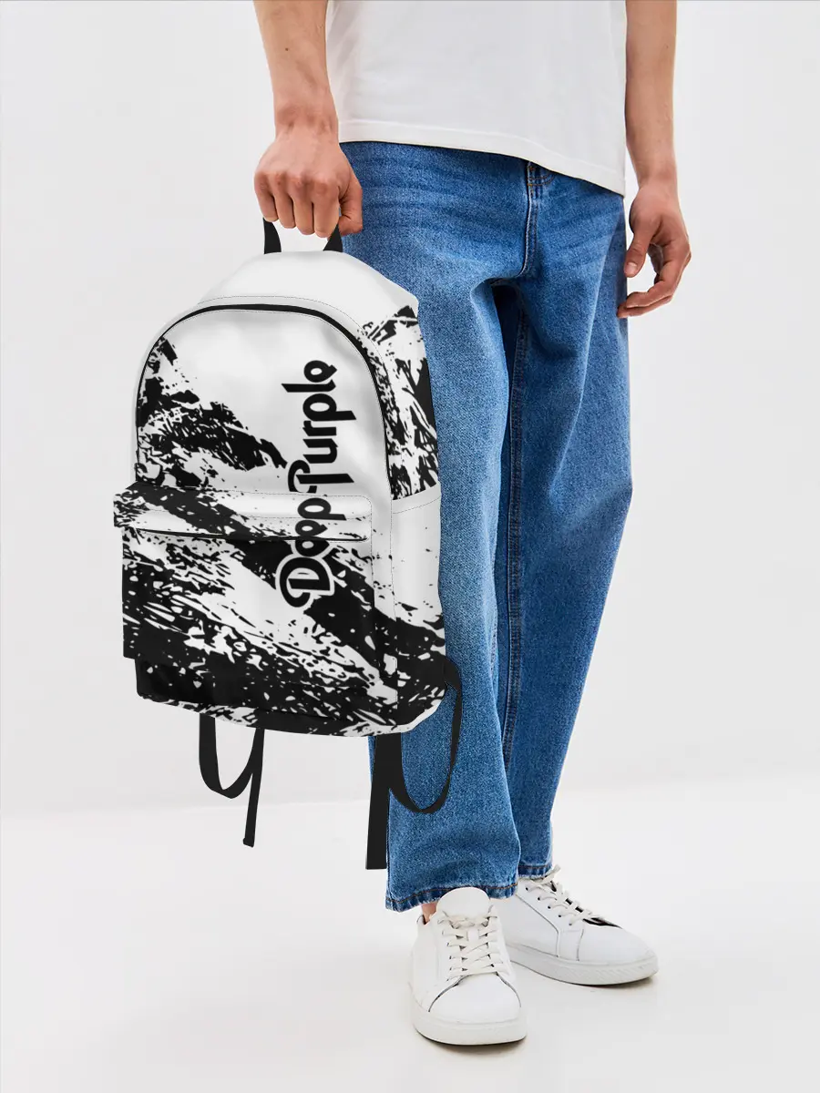 Рюкзак джинсовый / Deep Purple