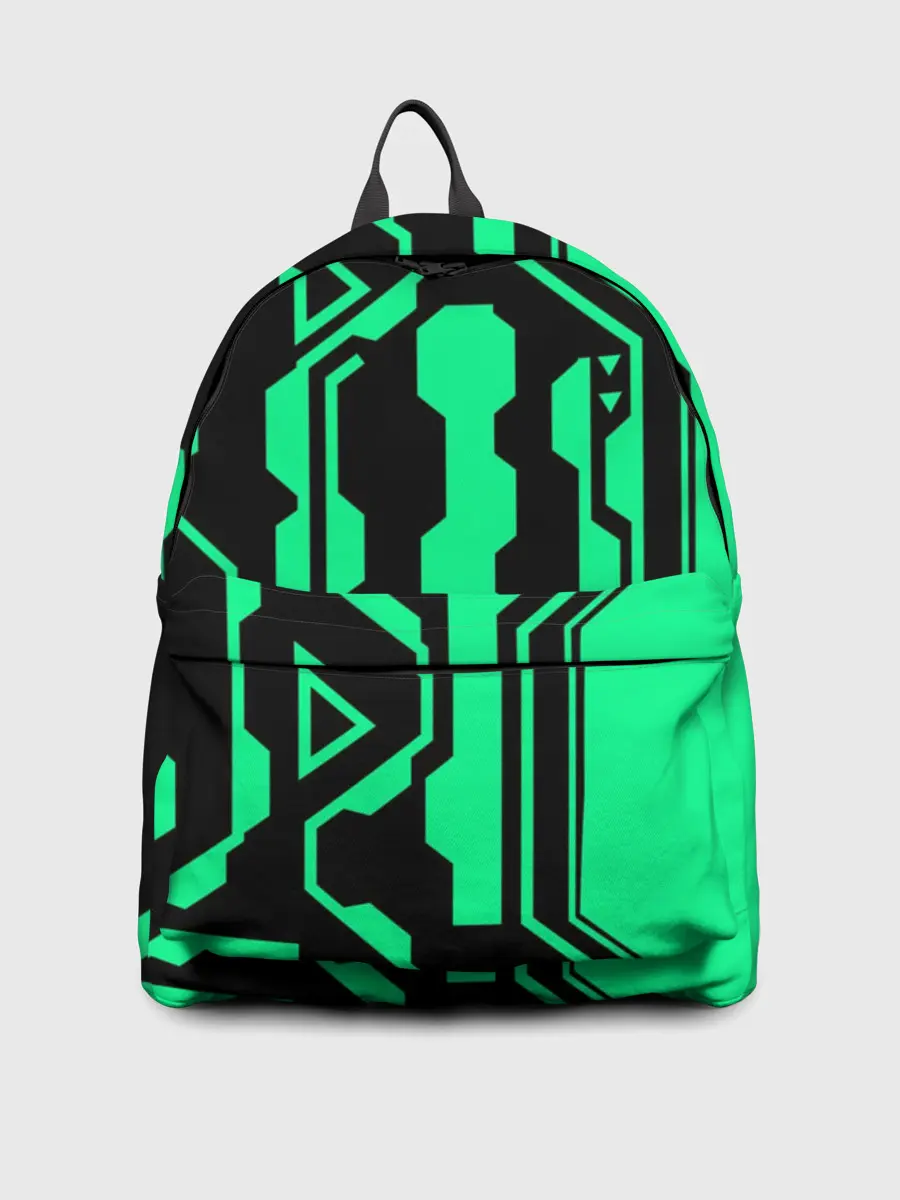 Рюкзак джинсовый / КИБЕРПАНК