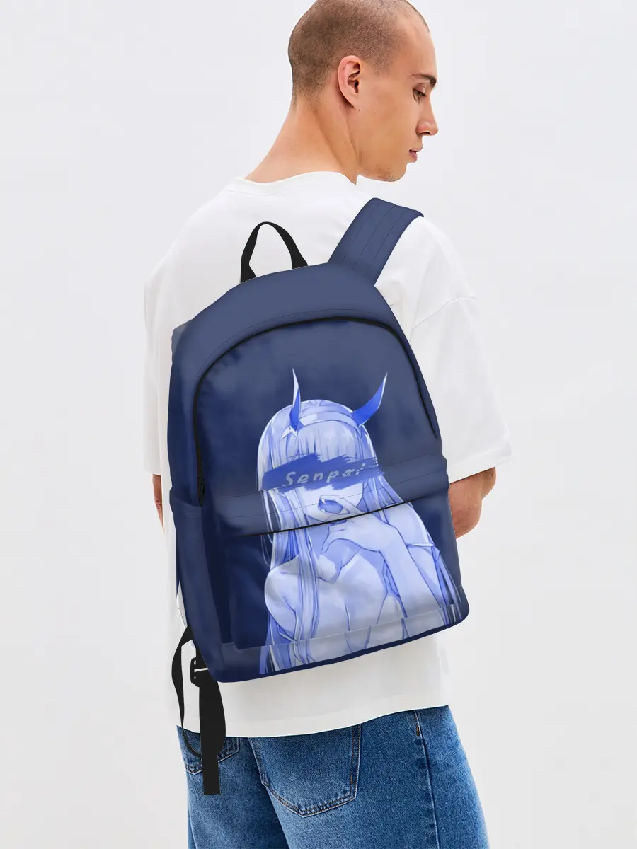 Рюкзак джинсовый / Zero Two Senpai