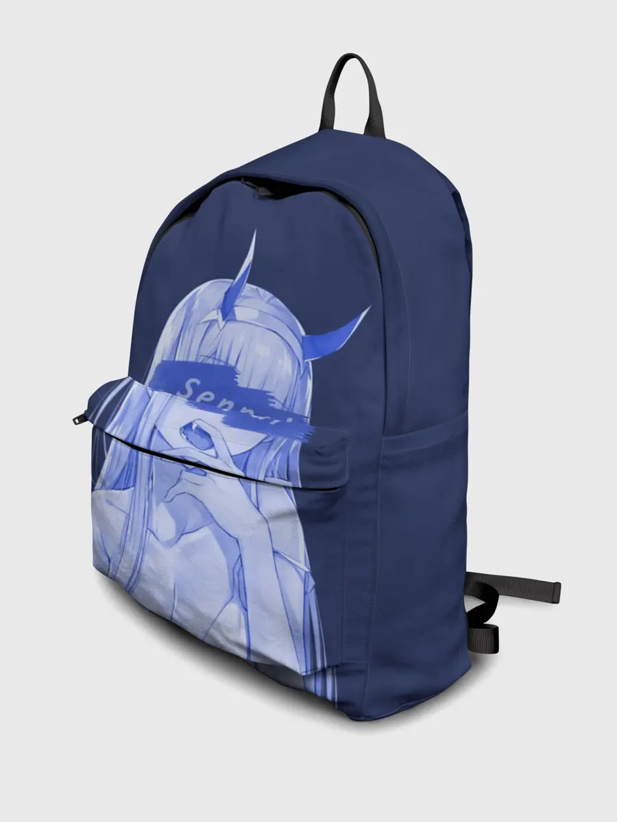 Рюкзак джинсовый / Zero Two Senpai