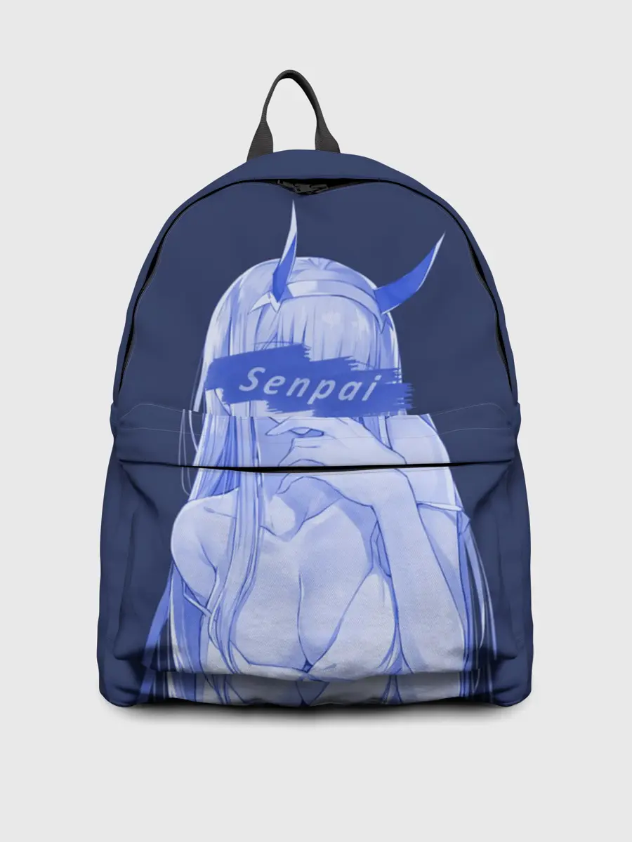 Рюкзак джинсовый / Zero Two Senpai