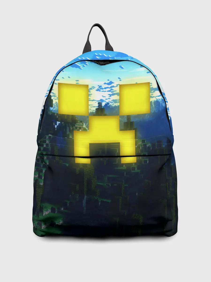 Рюкзак джинсовый / Minecraft / Майнкрафт