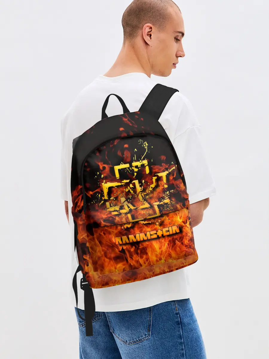 Рюкзак джинсовый / RAMMSTEIN