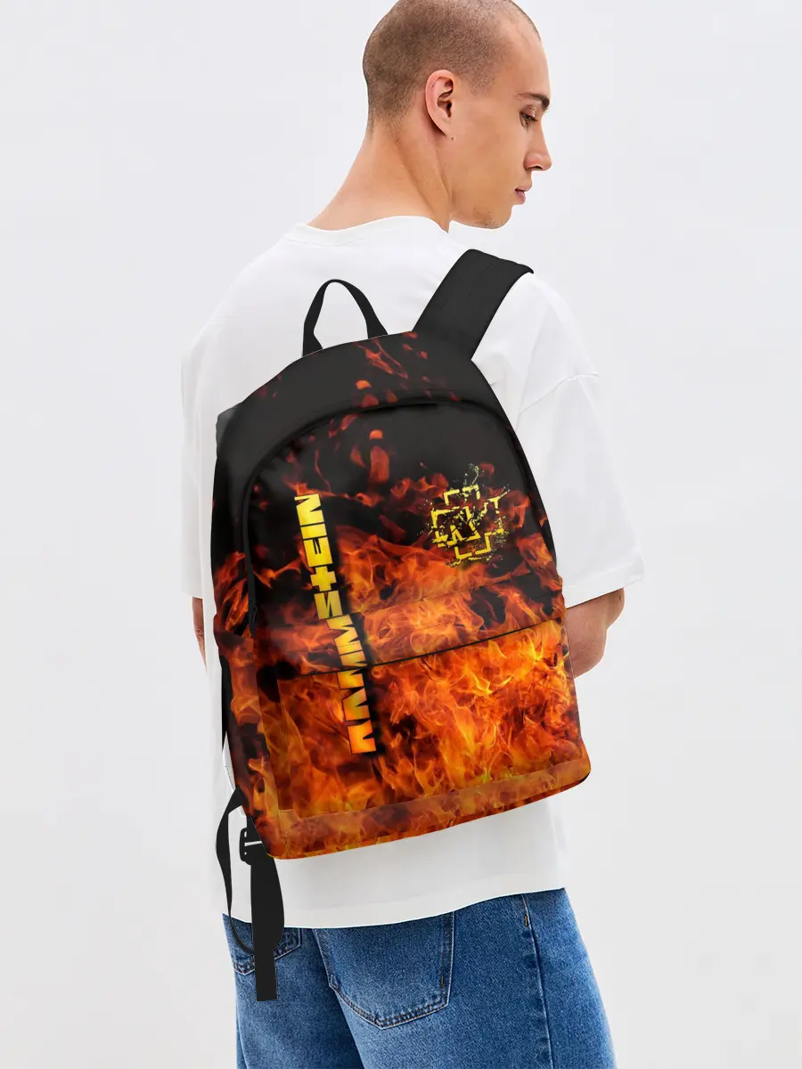 Рюкзак джинсовый / RAMMSTEIN