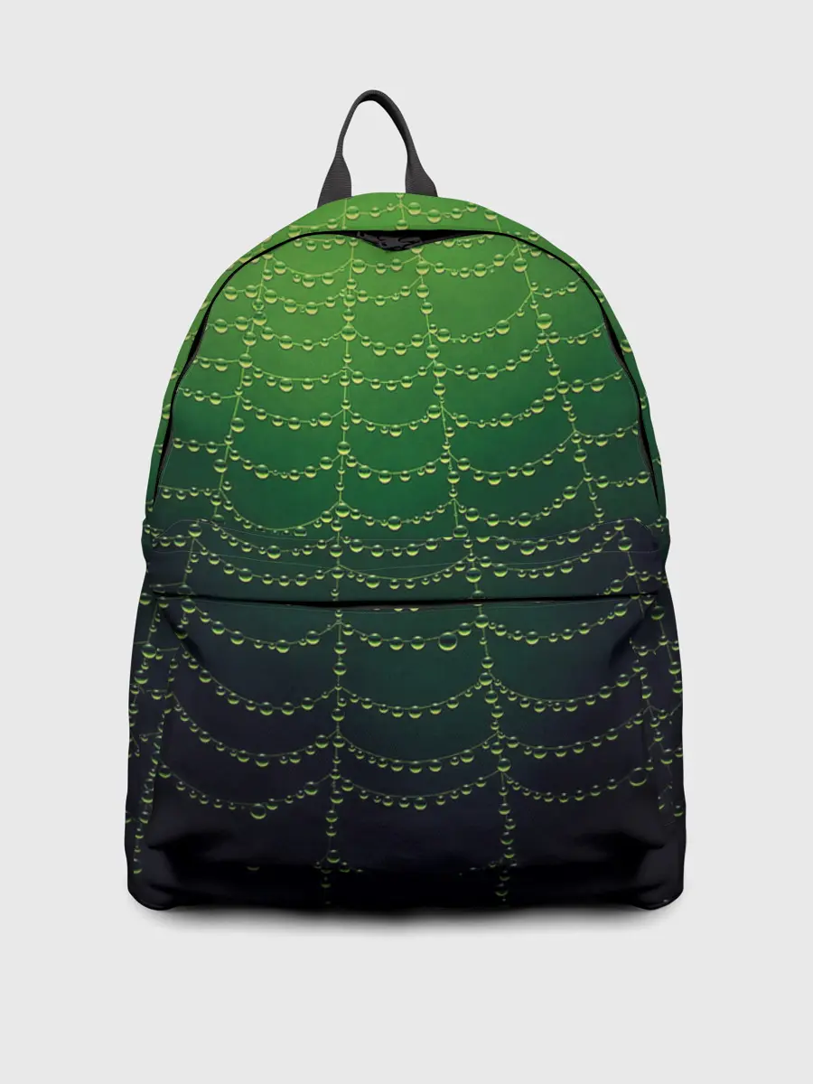 Рюкзак джинсовый / Паутина в лесу