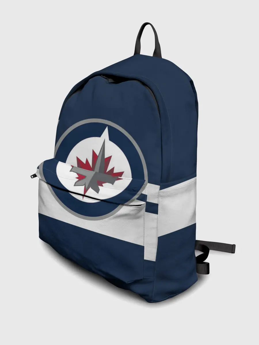 Рюкзак джинсовый / ВИННИПЕГ ДЖЕТС НХЛ