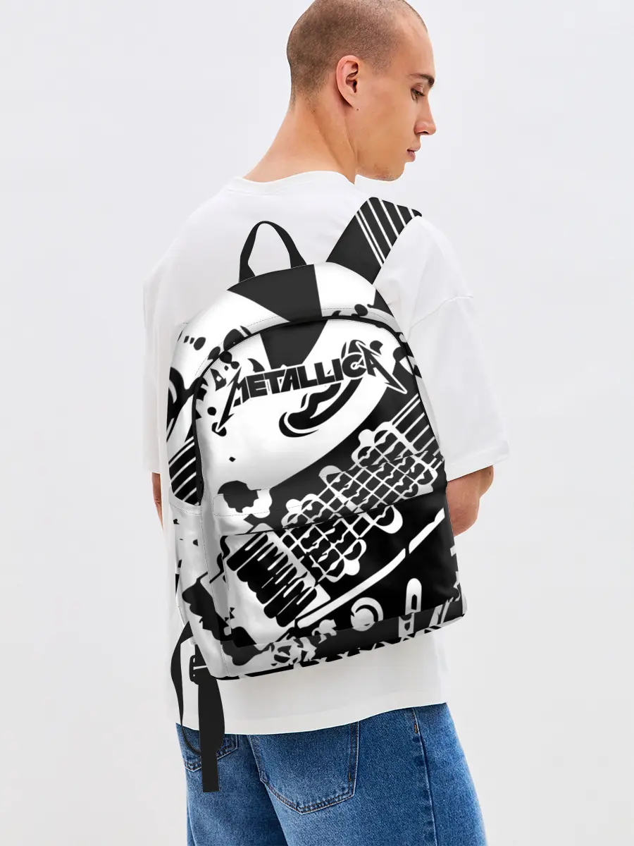 Рюкзак джинсовый / Metallica