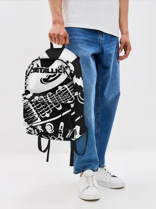Рюкзак джинсовый / Metallica
