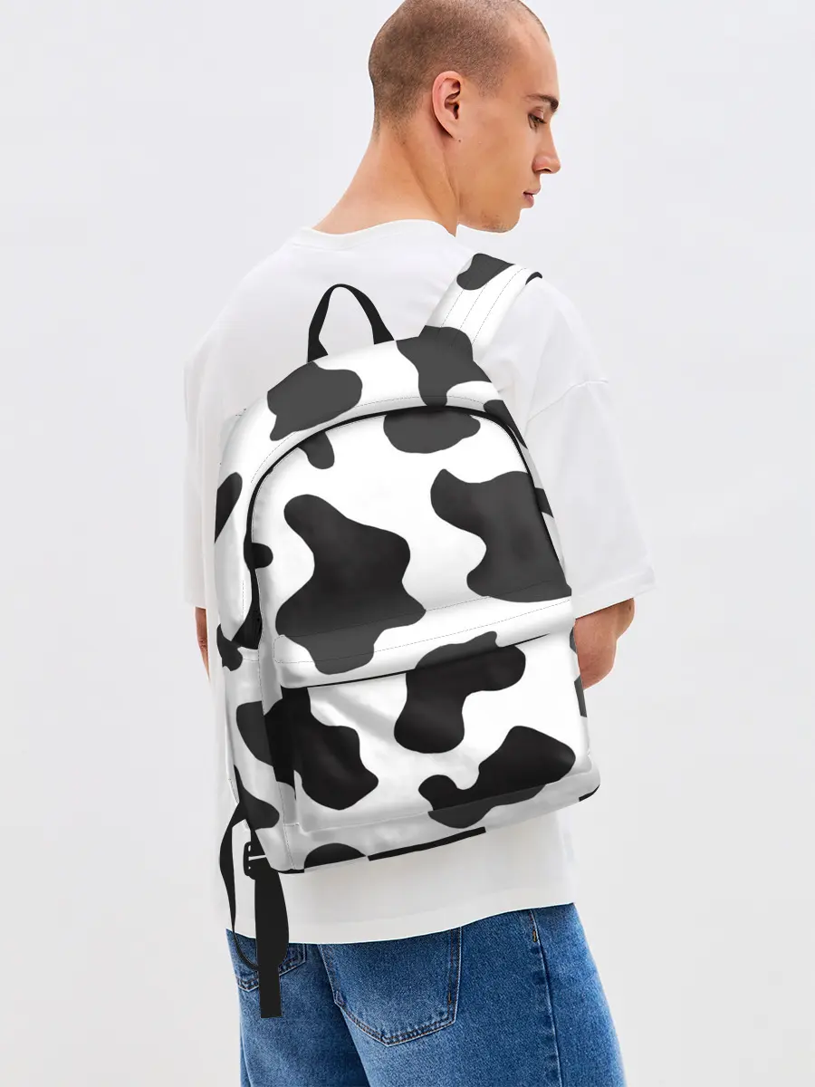 Рюкзак джинсовый / COW PRINT