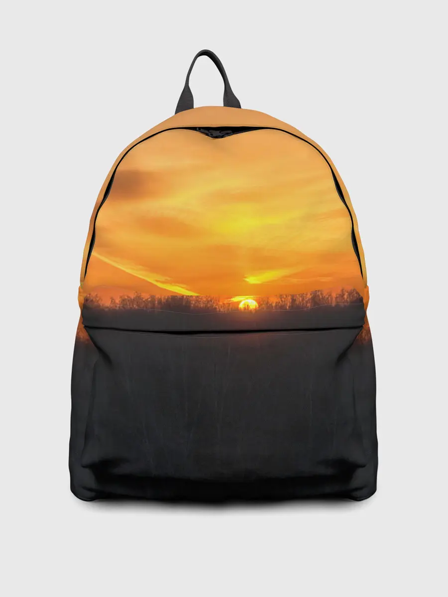 Рюкзак джинсовый / Закат