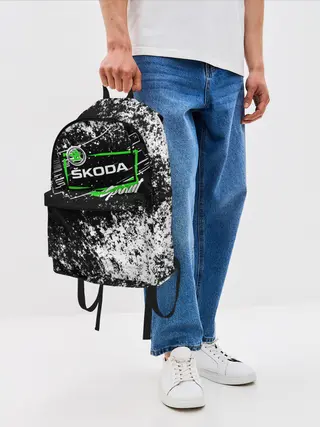 Рюкзак джинсовый / SKODA SPORT