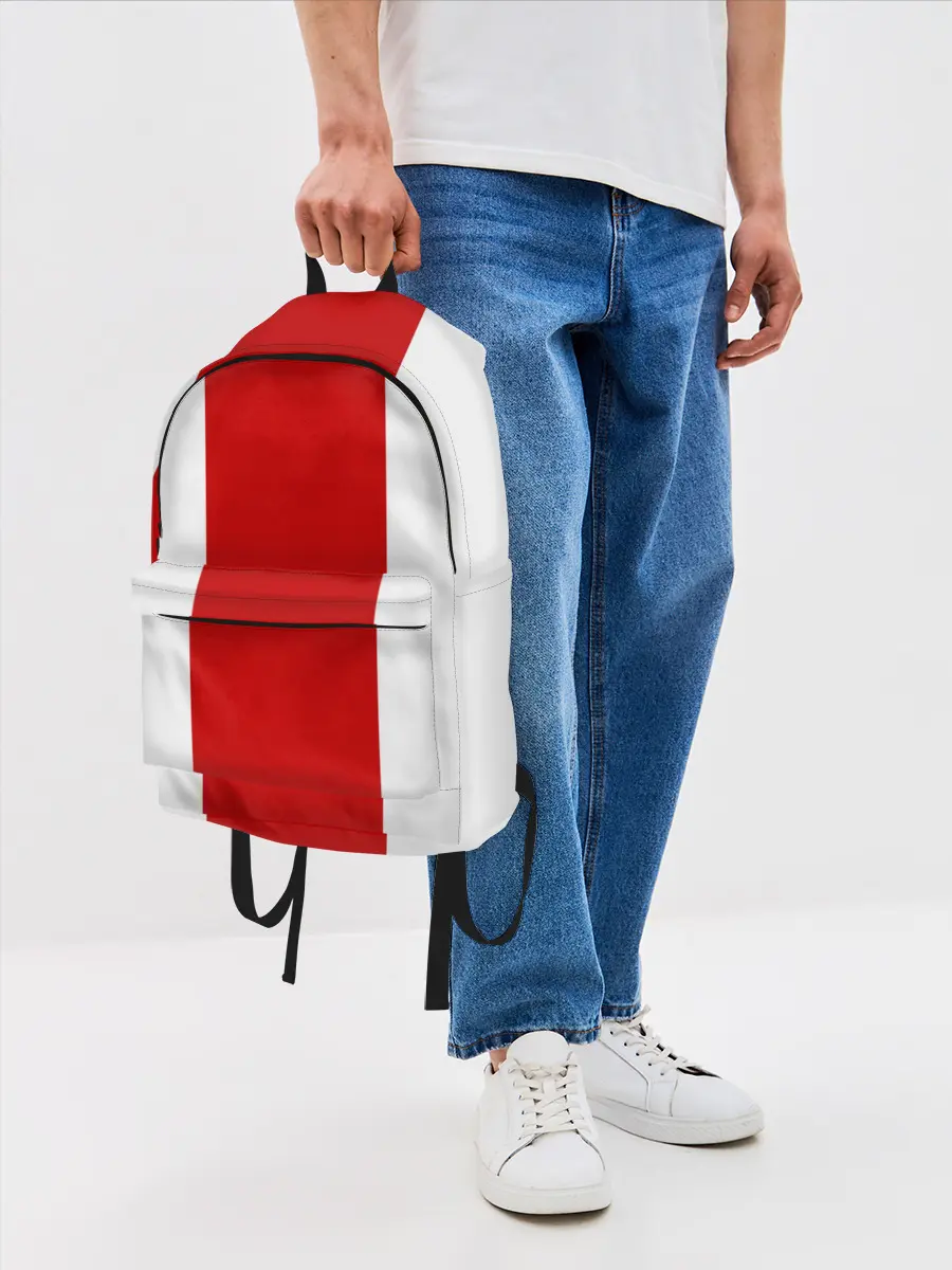 Рюкзак джинсовый / Флаг Беларуси