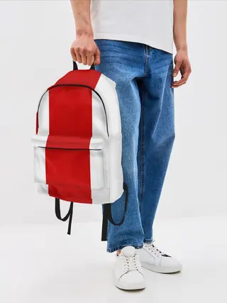 Рюкзак джинсовый / Флаг Беларуси
