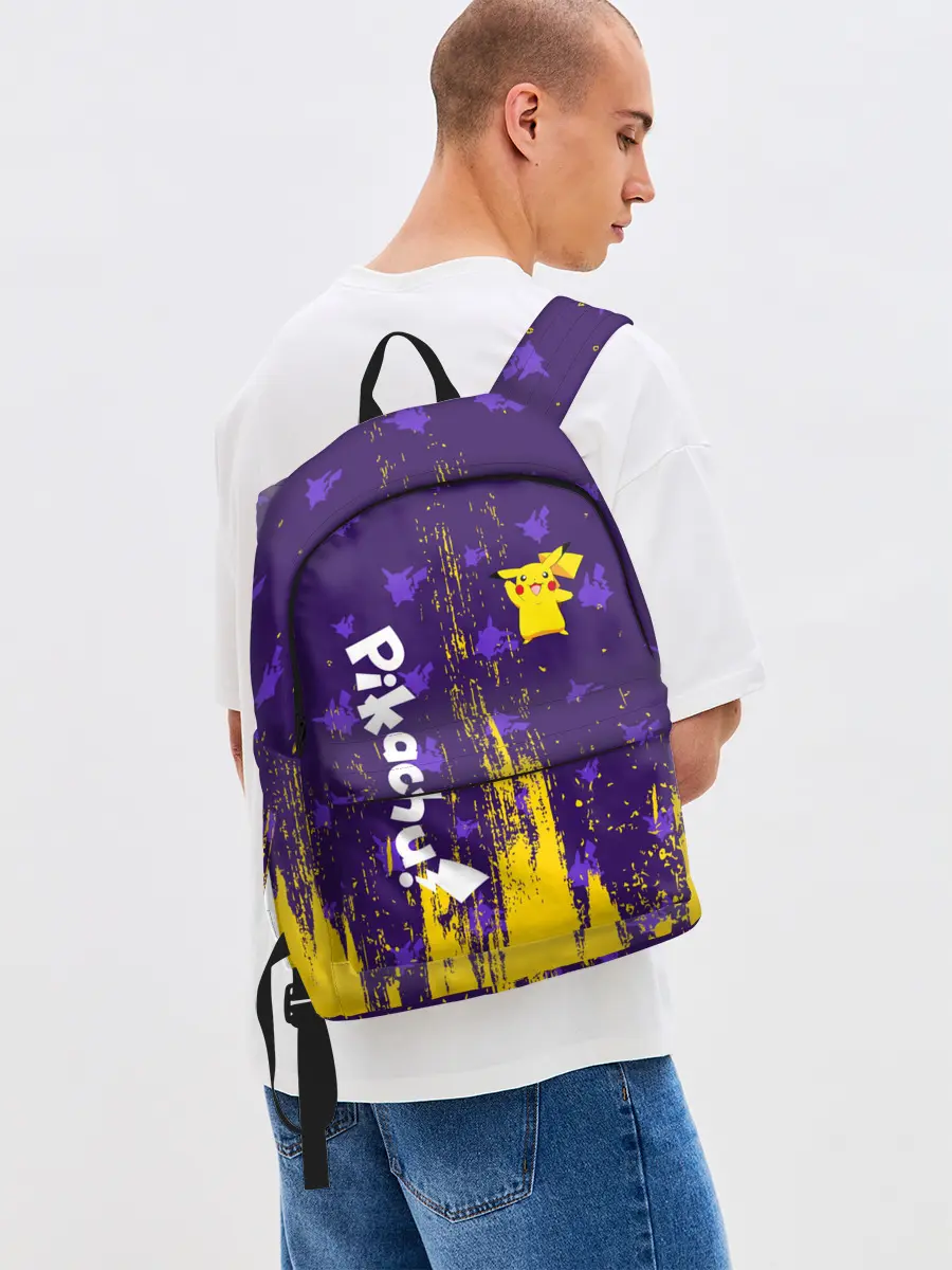 Рюкзак джинсовый / ПИКАЧУ / PIKACHU