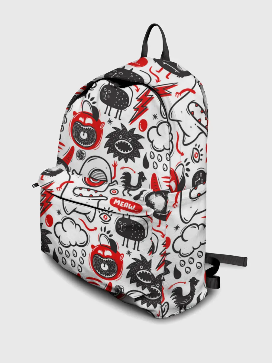 Рюкзак джинсовый / Pop art