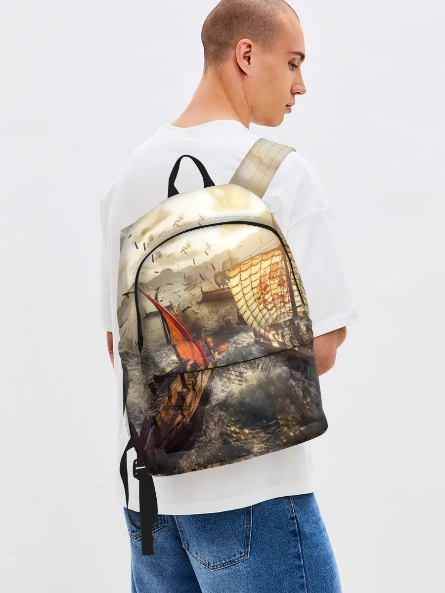 Рюкзак джинсовый / ASSASSINS CREED