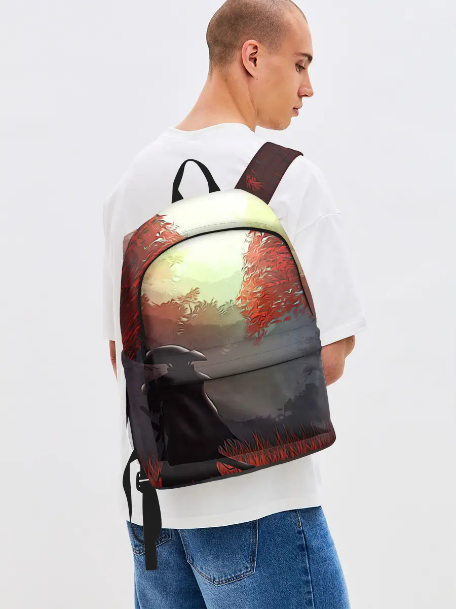 Рюкзак джинсовый / Самурай