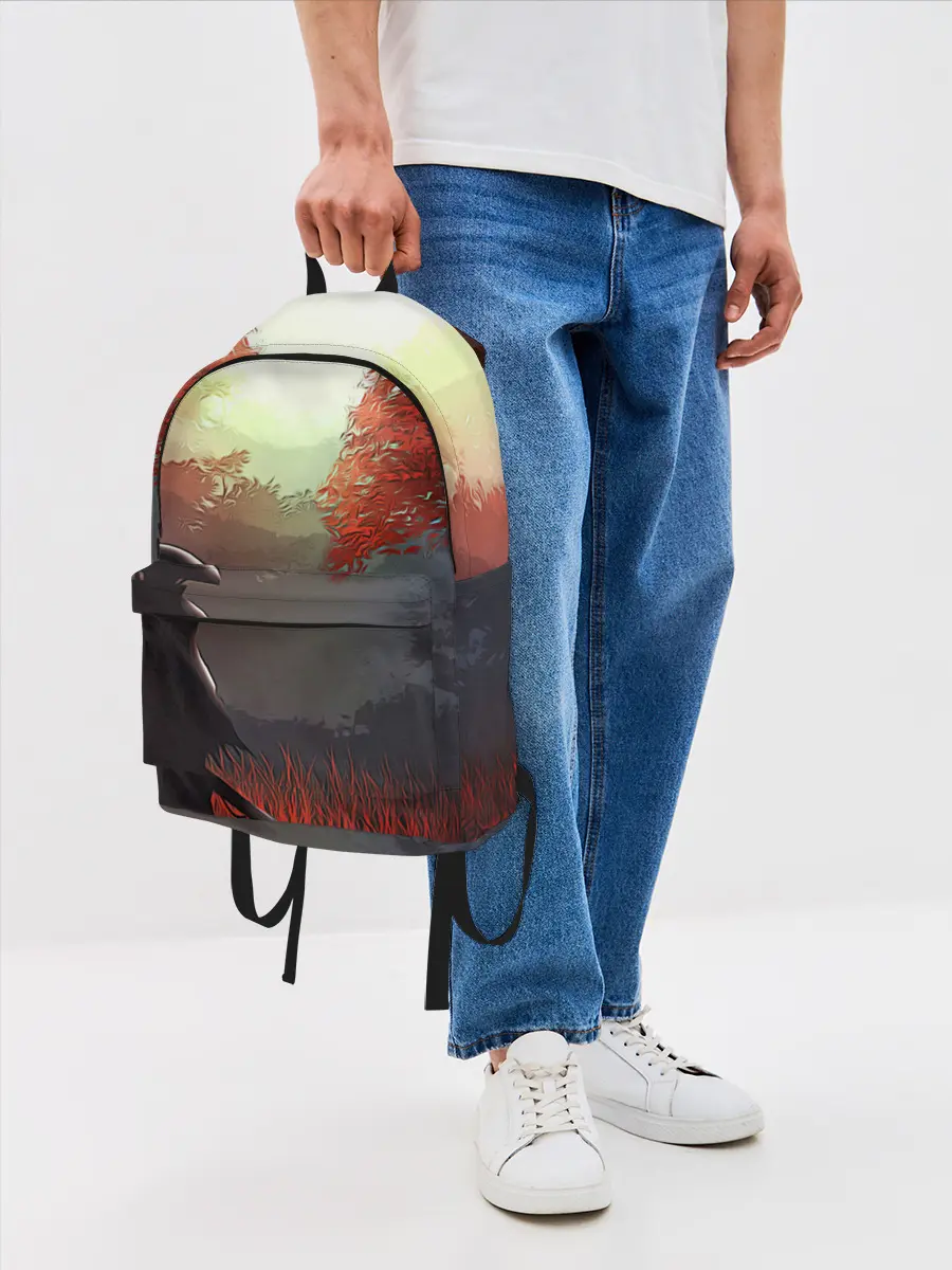 Рюкзак джинсовый / Самурай