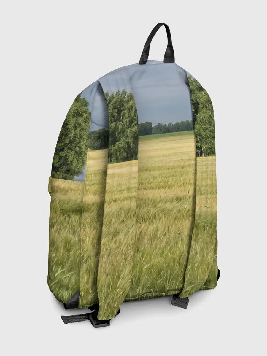 Рюкзак джинсовый / Пшеничное поле