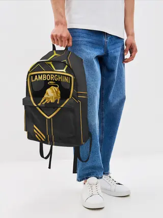 Рюкзак джинсовый / Lamborghini