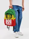 Рюкзак джинсовый / Bob Marley