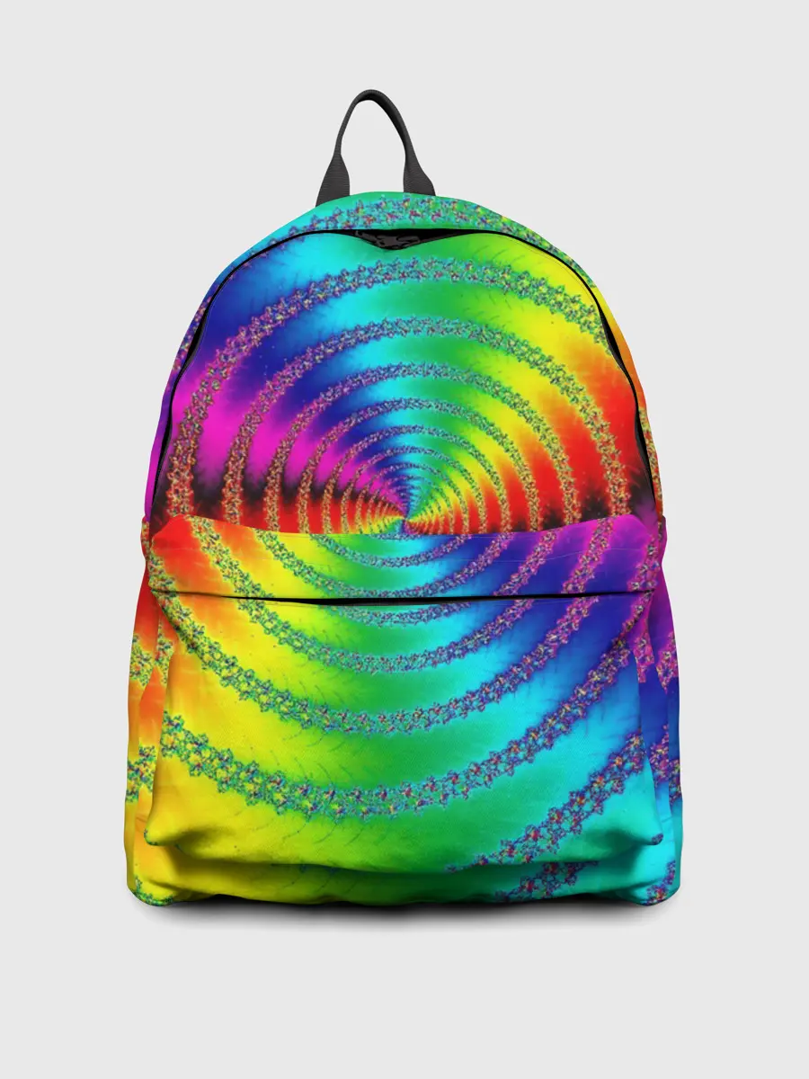 Рюкзак джинсовый / Цветной гипноз