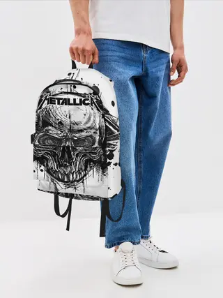 Рюкзак джинсовый / Metallica