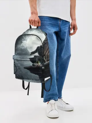 Рюкзак джинсовый / Dishonored