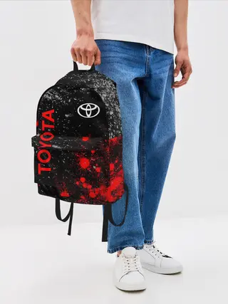 Рюкзак джинсовый / TOYOTA / ТОЙОТА