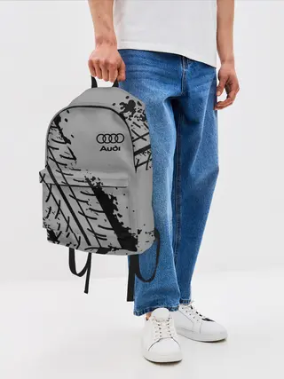 Рюкзак джинсовый / AUDI / АУДИ