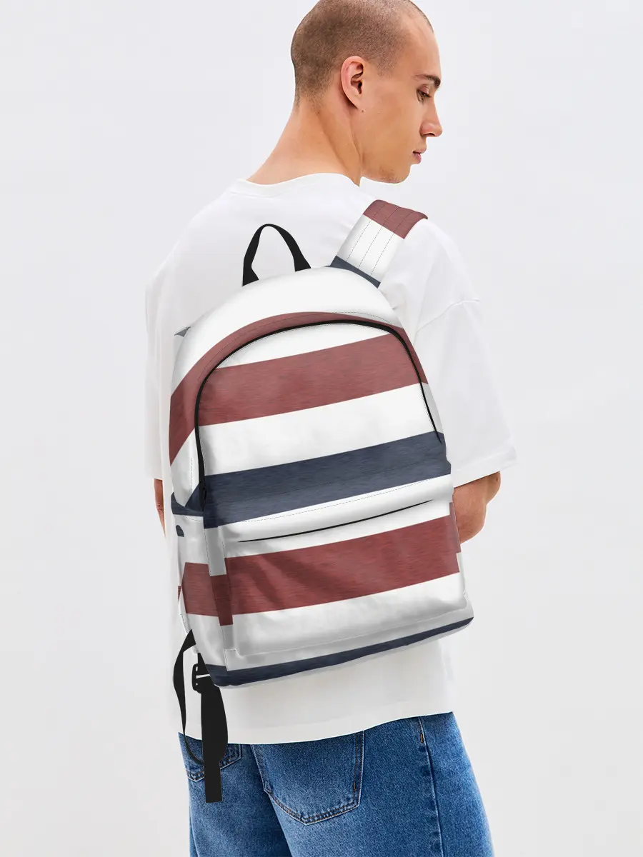 Рюкзак джинсовый / Полоски