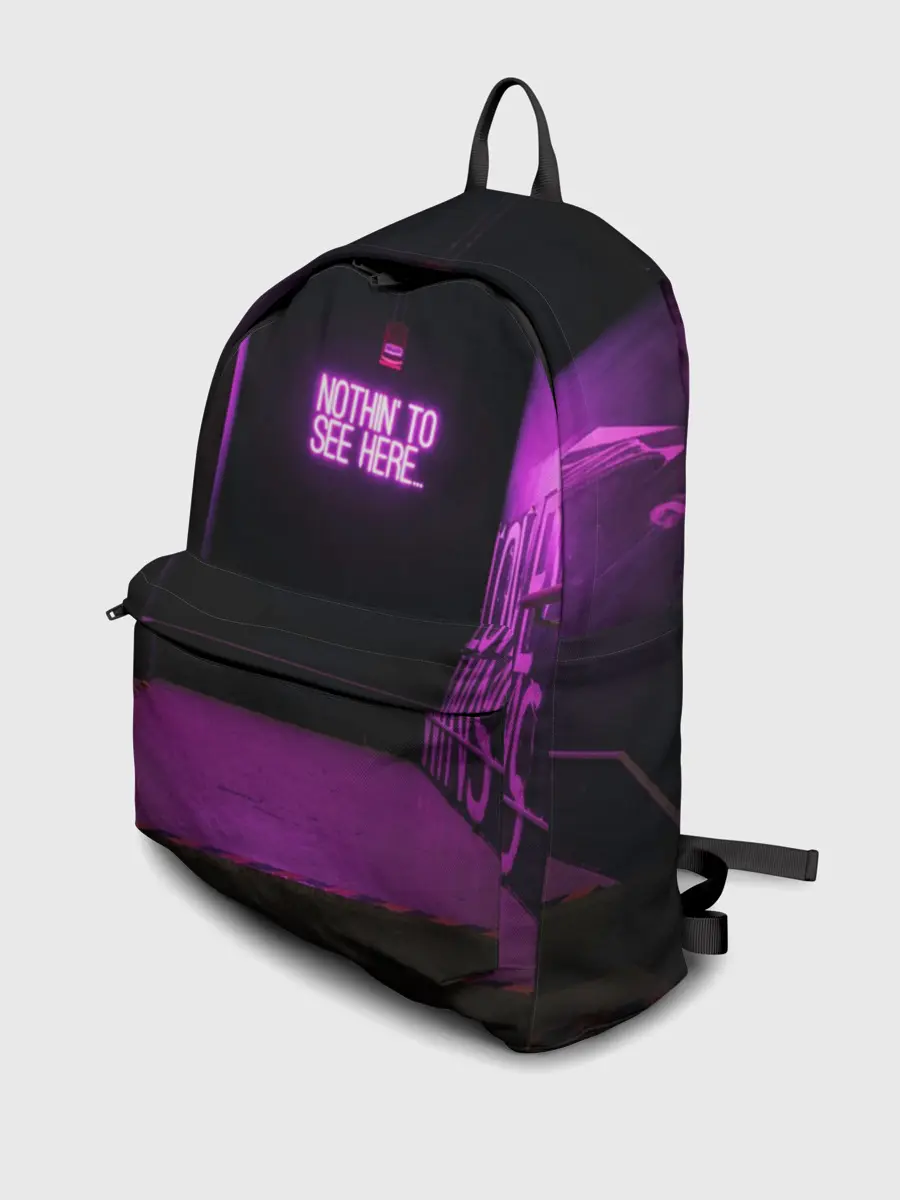 Рюкзак джинсовый / Неоновый стиль