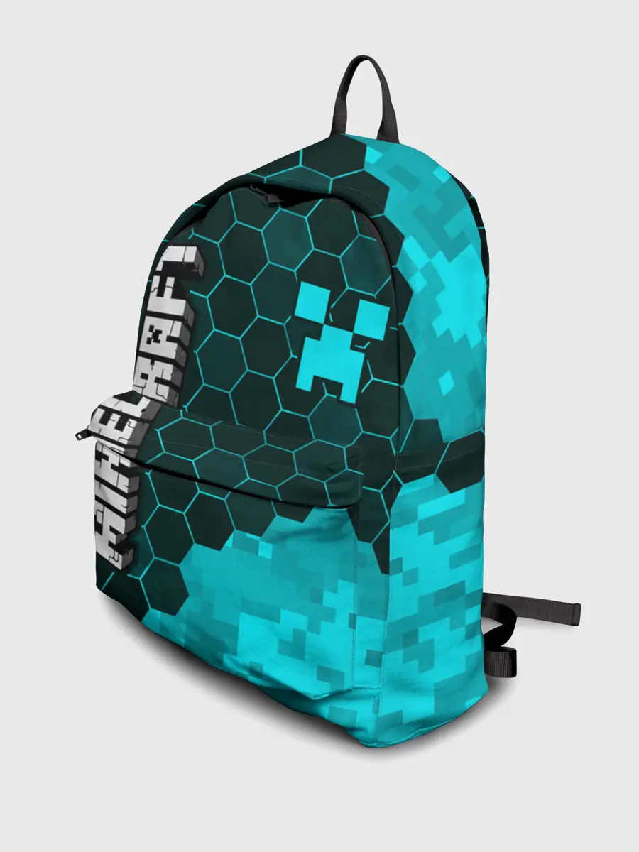 Рюкзак джинсовый / MINECRAFT / МАЙНКРАФТ