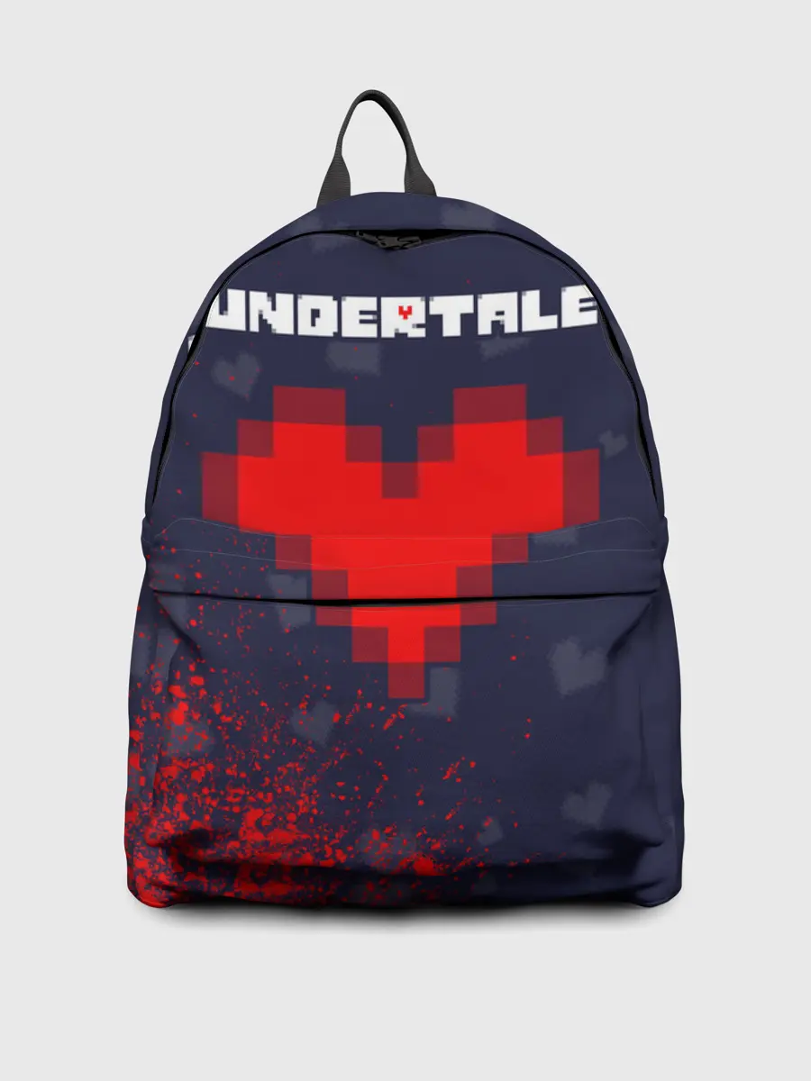 Рюкзак джинсовый / UNDERTALE / АНДЕРТЕЙЛ