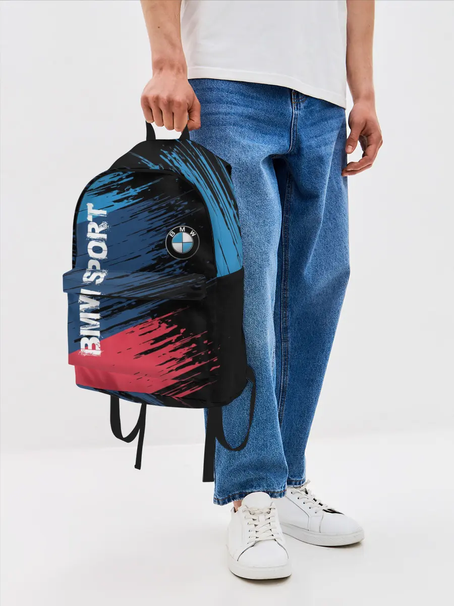 Рюкзак джинсовый / BMW