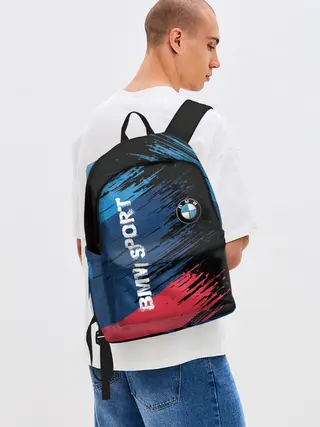 Рюкзак джинсовый / BMW