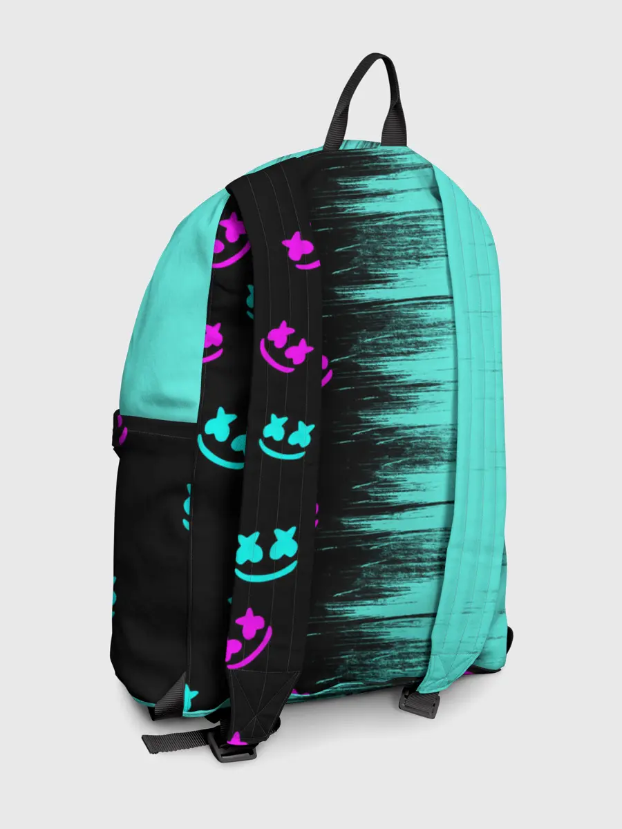 Рюкзак джинсовый / Marshmello