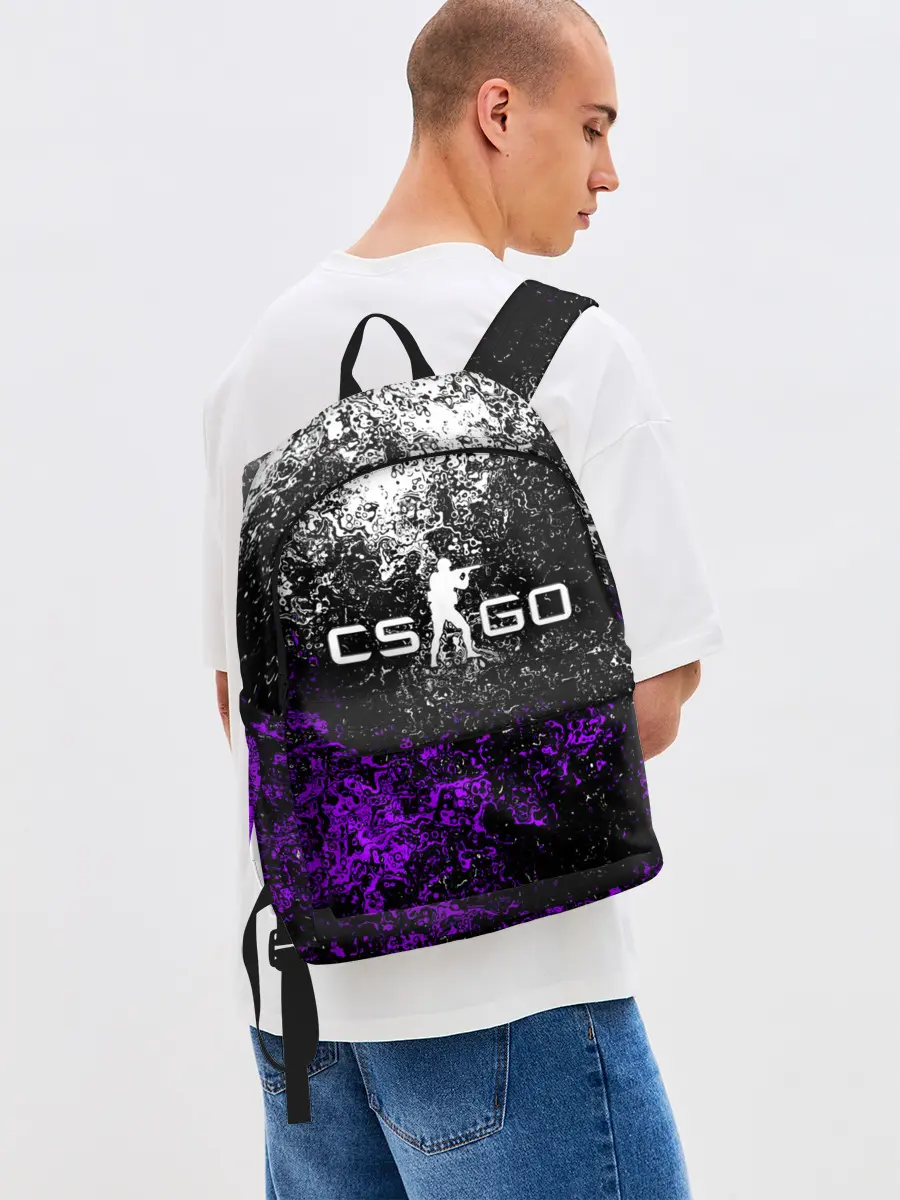 Рюкзак джинсовый / CS GO