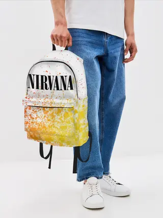 Рюкзак джинсовый / NIRVANA / НИРВАНА