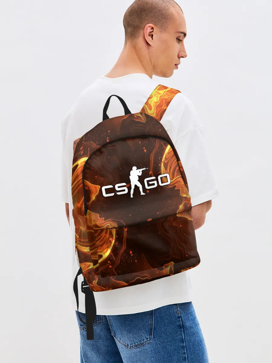 Рюкзак джинсовый / COUNTER STRIKE