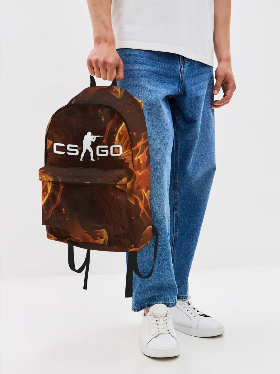 Рюкзак джинсовый / COUNTER STRIKE