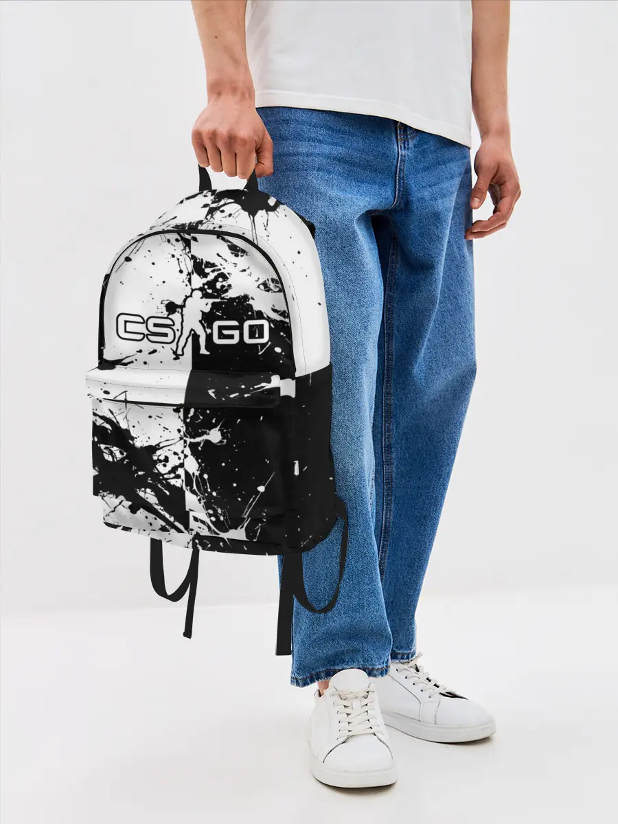 Рюкзак джинсовый / COUNTER STRIKE
