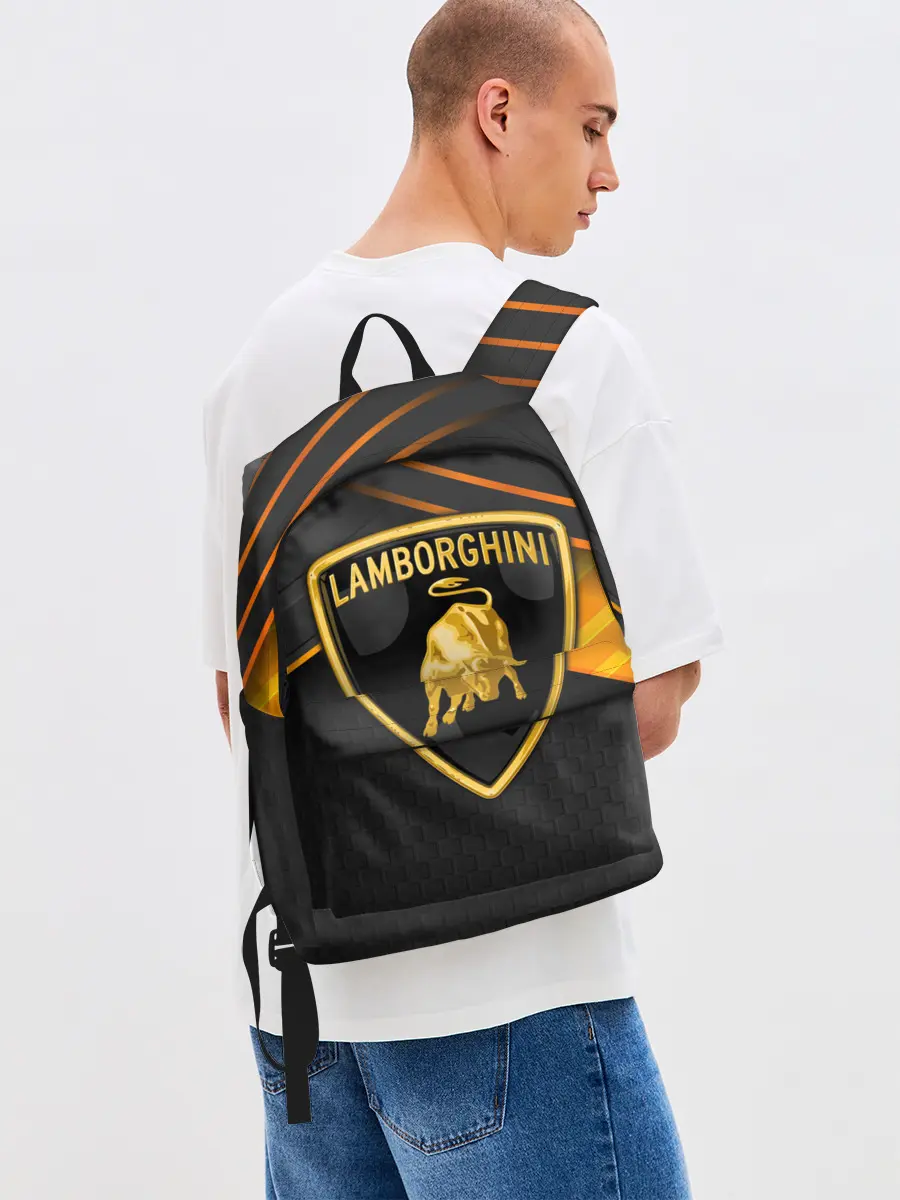 Рюкзак джинсовый / Lamborghini