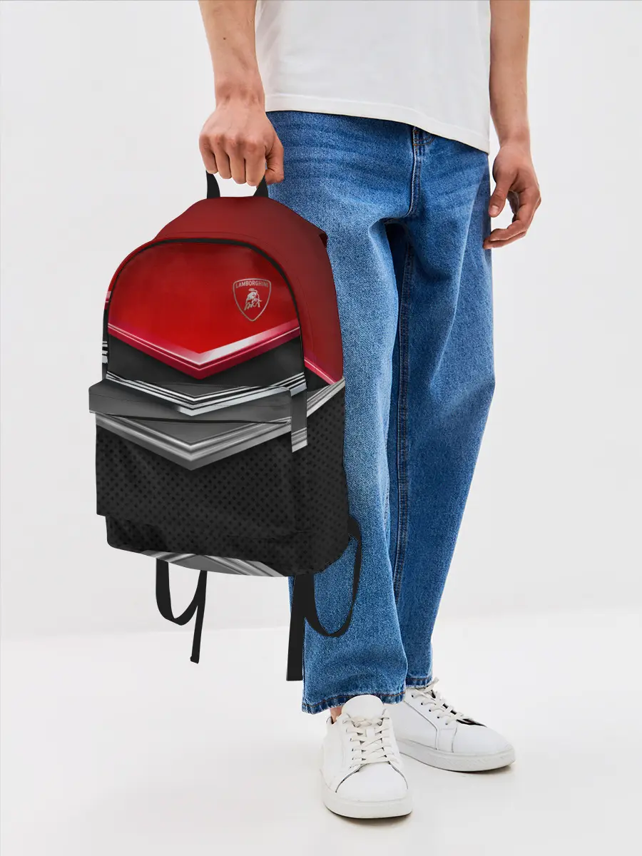 Рюкзак джинсовый / Lamborghini