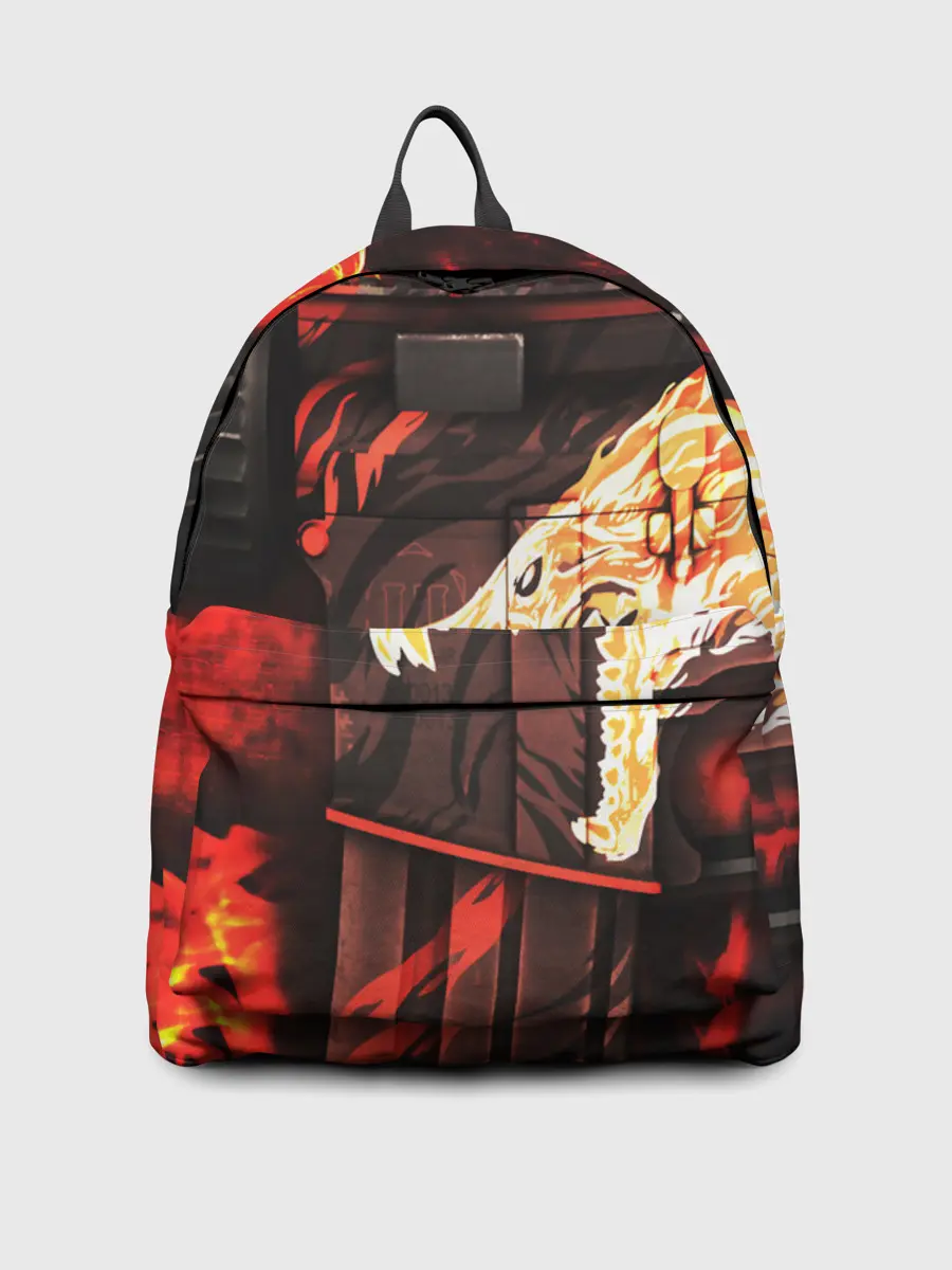 Рюкзак джинсовый / CS GO HOWL / ВОЙ