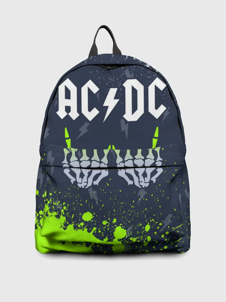 Рюкзак джинсовый / AC DС