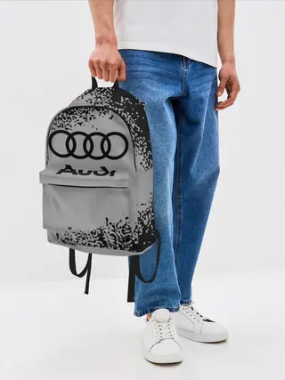 Рюкзак джинсовый / AUDI / АУДИ